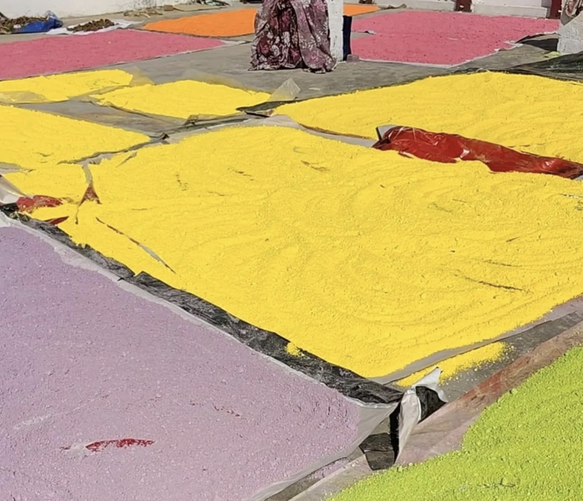 Nagar Nigam Saharanpur Premium Scented Organic Gulal Holi Colors | Pack of 3 Organic Holi Colours for Holi Celebration | Skin Friendly Natural Gulal for Holi | Chemical-Free - Image 4